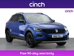 Blue Used 2021 VW T-Roc Black Edition SUV | £17,499 (Fair price)
