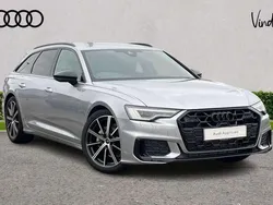 Silver Used 2024 Audi A6 Black Edition Estate | £39,900 (Expensive)