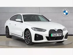 White Used 2024 BMW i4 M Sport Sedan | £42,250 (Good price)