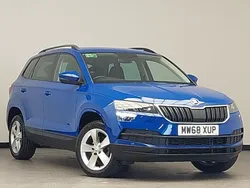 Blue Used 2019 Skoda Karoq SE SUV | £12,498 (Fair price)