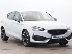 Glacial white Used 2024 Cupra Leon Hatchback | £19,990