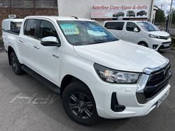 White Used 2021 Toyota HiLux Pickup | £19,950 (Good price)