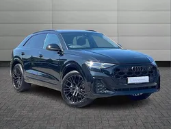 Mythos black, metallic New 2025 Audi Q8 Black Edition SUV | £64,991 (Fair price)