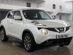 White Used 2016 Nissan Juke Tekna SUV | £5,995 (Fair price)