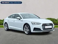 White Used 2020 Audi A5 Sportback S-Line Hatchback | £19,678 (Super price)