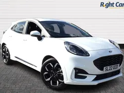 Frozen white Used 2022 Ford Puma ST-Line X SUV | £16,499 (Fair price)