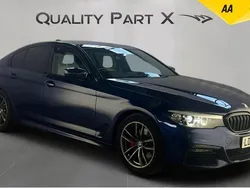 Blue Used 2019 BMW 520 M Sport Sedan | £14,700 (Good price)