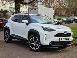 White Used 2023 Toyota Yaris Hybrid Hatchback | £15,990 (Super price)
