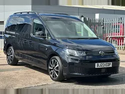Deep black Used 2023 VW Caddy Maxi California MPV | £30,990