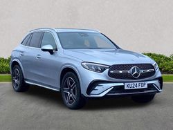 Silver Used 2024 Mercedes GLC300e AMG line Estate | £43,849 (Expensive)