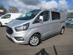 Silver Used 2021 Ford Transit Custom Limited Van | £24,495 (Expensive)