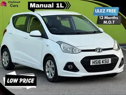 White Used 2016 Hyundai i10 SE Hatchback | £2,995 (Super price)