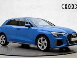 Blue Used 2024 Audi A3 e-tron S-Line Hatchback | £23,990 (Good price)