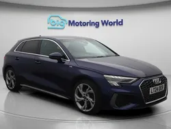 Blue Used 2024 Audi A3 Sportback S-Line Hatchback | £22,500 (Fair price)