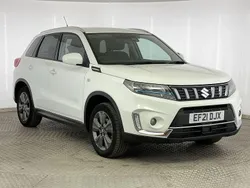 White Used 2021 Suzuki Vitara SZ-T SUV | £15,095 (Fair price)