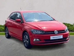 Red Used 2020 VW Polo Match Hatchback | £13,788 (Fair price)