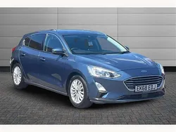 Blue Used 2018 Ford Focus Titanium Hatchback | £8,892 (A bit pricey)