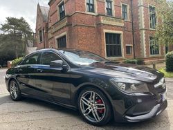 Black Used 2018 Mercedes CLA200 AMG line Sedan | £13,681 (Good price)