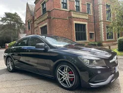 Black Used 2018 Mercedes CLA200 AMG line Sedan | £13,681 (Good price)