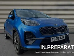 Blue Used 2020 Kia Sportage GT-Line SUV | £18,305 (Fair price)