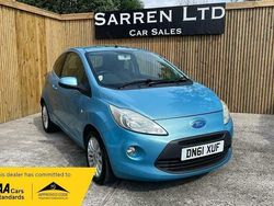 Blue Used 2012 Ford Ka Zetec Hatchback | £2,495 (Good price)