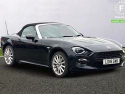 Black Used 2018 Fiat 124 Spider Lusso Plus Cabriolet | £13,499 (Fair price)