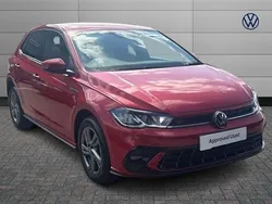 Red Used 2022 VW Polo R-line Hatchback | £17,000 (Fair price)