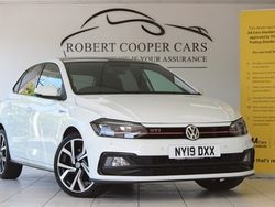 Pure white Used 2019 VW Polo GTI Hatchback | £15,995 (Fair price)