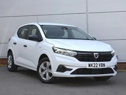 White Used 2022 Dacia Sandero Essentiel Hatchback | £8,995 (Fair price)