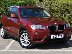 Red Used 2011 BMW X3 Sport Line SUV | £7,990 (Fair price)