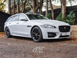 White Used 2020 Jaguar XF R-Sport Sedan | £21,690