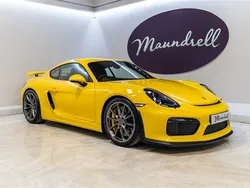 Racing yellow Used 2015 Porsche Cayman GT4 Coupe | £79,950