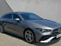 Mountain grey metallic Used 2024 Mercedes CLA200 Executive Estate | £25,682 (Fair price)