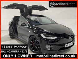 Black Used 2020 Tesla Model X SUV | £37,765 (Expensive)
