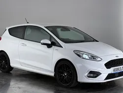 White Used 2019 Ford Fiesta ST-Line Hatchback | £7,850 (Fair price)