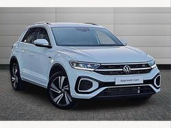 Pure white Used 2025 VW T-Roc R-line SUV | £28,595 (Fair price)