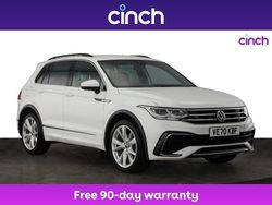 White Used 2020 VW Tiguan R-line SUV | £22,749 (Fair price)