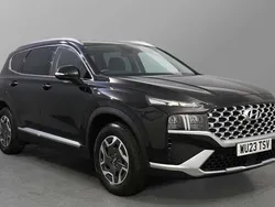 Black Used 2023 Hyundai Santa Fe Premium SUV | £30,628 (Good price)