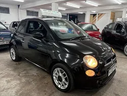 Black Used 2009 Fiat 500 Sport Hatchback | £4,195 (Super price)