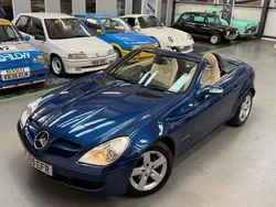 Blue Used 2009 Mercedes SLK200 Cabriolet | £5,911 (Fair price)