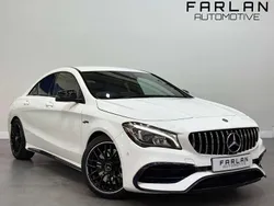 White Used 2018 Mercedes CLA45 AMG AMG Coupe | £18,950 (Super price)