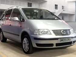 Silver Used 2009 VW Sharan SE MPV | £4,995