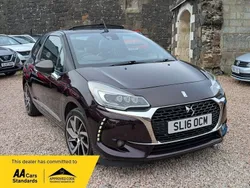 Mauve/purple Used 2016 DS Automobiles DS3 Cabriolet Prestige Cabriolet | £6,450