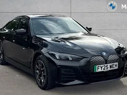 Black Used 2025 BMW i4 M Sport Sedan | £44,200 (A bit pricey)