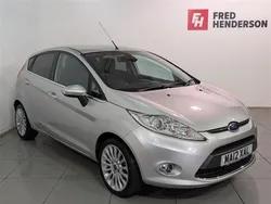 Silver Used 2012 Ford Fiesta Titanium Hatchback | £8,795 (Expensive)