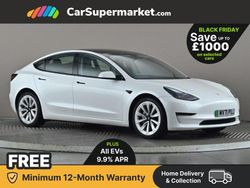 White Used 2021 Tesla Model 3 Long Range AWD Sedan | £20,497 (Fair price)