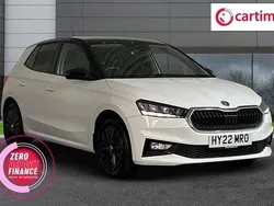 White Used 2022 Skoda Fabia Colour Edition Hatchback | £13,990 (Fair price)