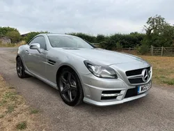 Silver Used 2012 Mercedes SLK250 AMG Cabriolet | £9,000 (Fair price)
