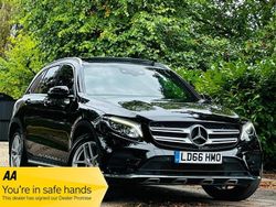 Black Used 2016 Mercedes GLC250 AMG Line Premium Estate | £19,490 (Fair price)