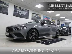 Grey Used 2023 Mercedes CLA180 AMG Line Premium Sedan | £24,000 (Fair price)